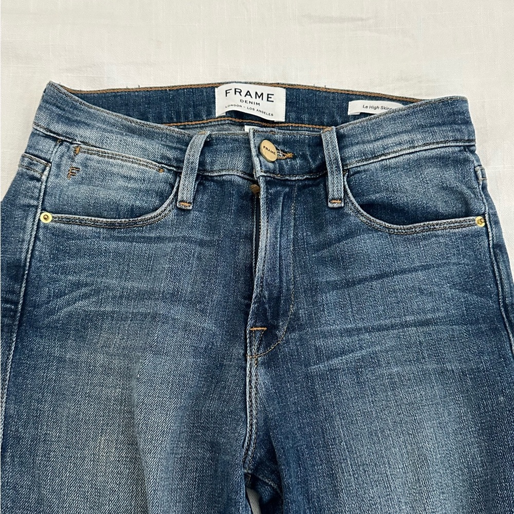 Frame Le High Skinny Jeans